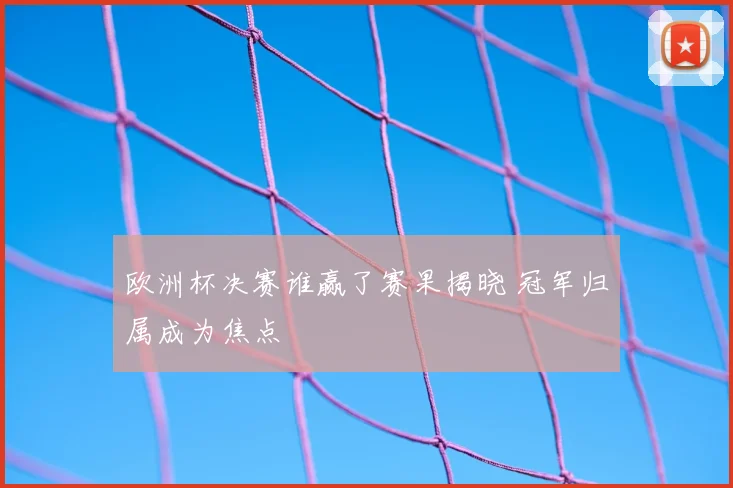 欧洲杯决赛谁赢了赛果揭晓 冠军归属成为焦点
